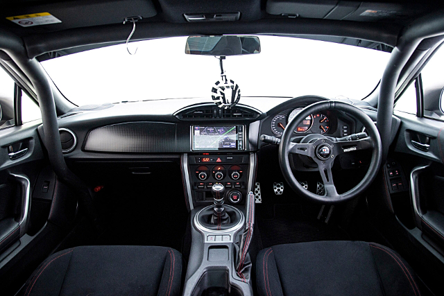 Dashboard of LB-NATION WIDEBODY ZN6 TOYOTA 86GT.
