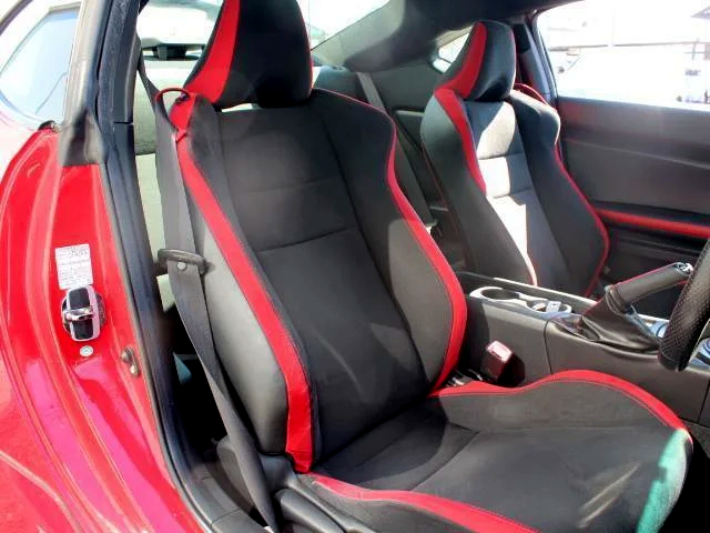 seats of ZN6 TOYOTA 86GT.
