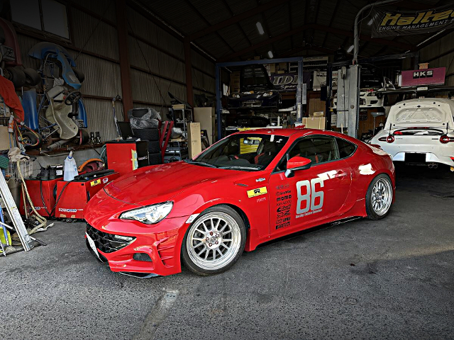 Front exterior of ZN6 TOYOTA 86.