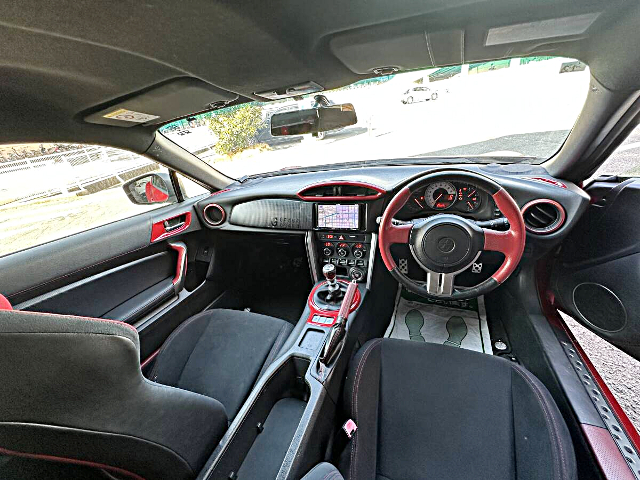 Interior of ZN6 TOYOTA 86.