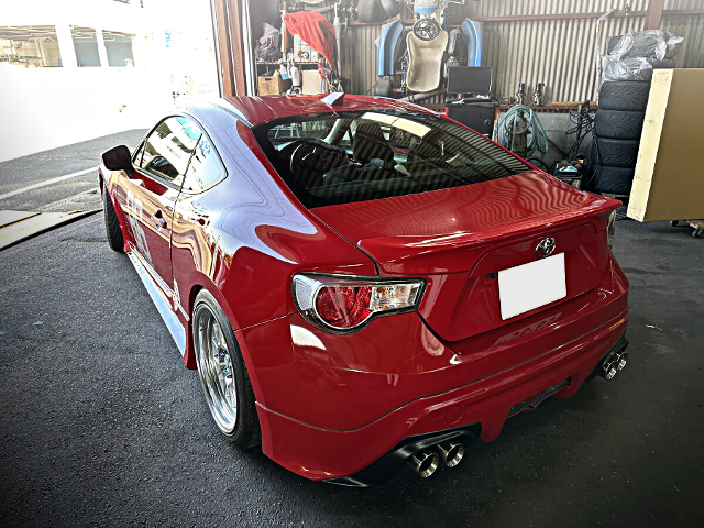 Rear exterior of ZN6 TOYOTA 86.