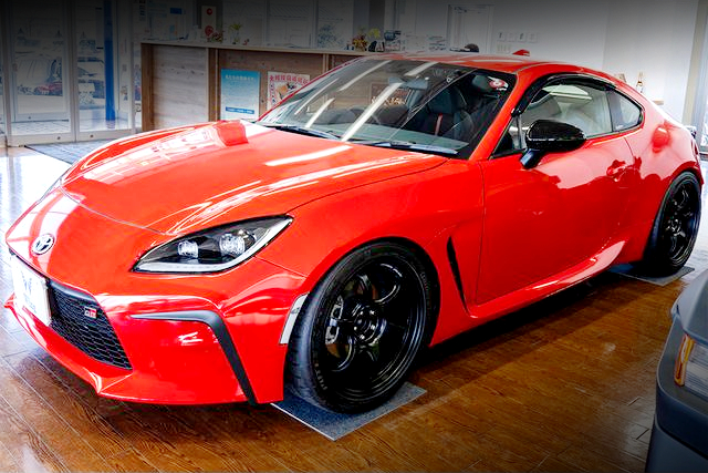 Front exterior of ZN8 GR86 RZ.