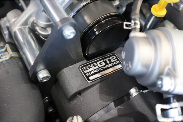 HKS GT2 SUPERCHARGER on FA24.
