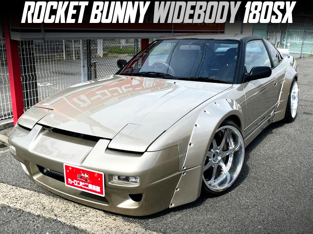 ROCKET BUNNY WIDEBODY 180SX.