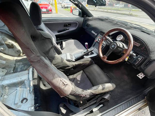 Interior of ROCKET BUNNY WIDEBODY 180SX.