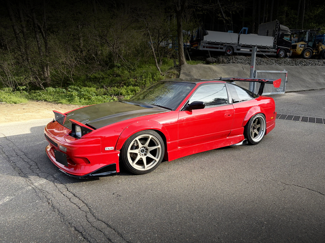 Front exterior of WIDEBODY RPS13 180SX TYPE-III.