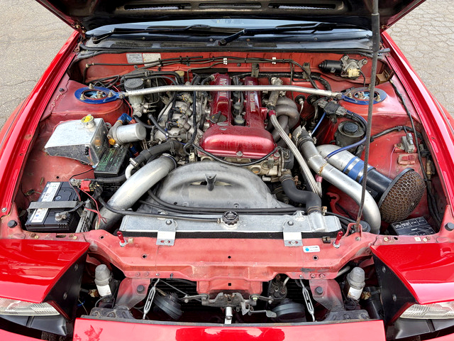 SR20DET turbo engine With Greddy T517Z turbo.