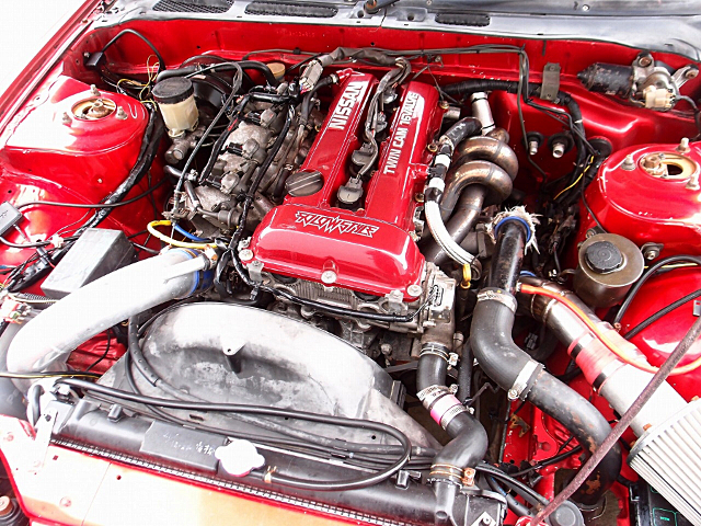 SR20DET With S14 turbocharger.