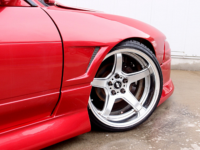 Front Rim of SPIRIT-REI WIDEBODY RPS13 180SX TYPE-X.
