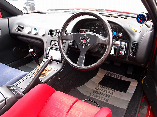 Dashboard of SPIRIT-REI WIDEBODY RPS13 180SX TYPE-X.