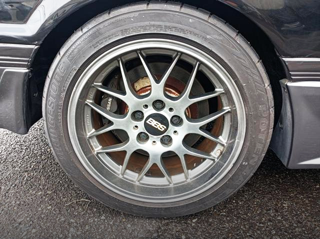 Rear Rim of 2nd Gen TOYOTA SOARER.