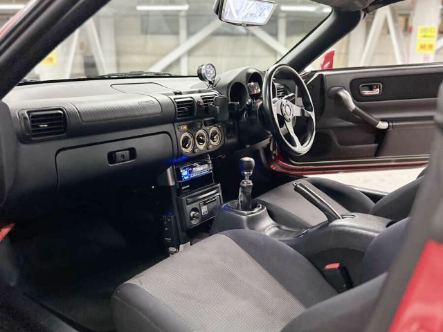 Interior of ZZW30 TOYOTA MR-S.
