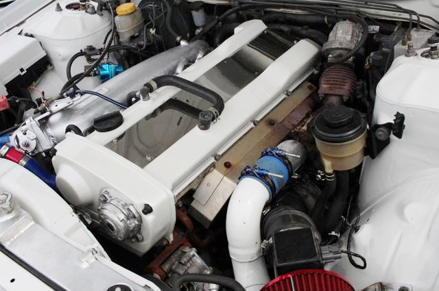 RB25DET turbo engine.