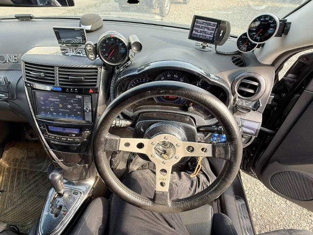 Dashboard of ST246W CALDINA GT-FOUR.