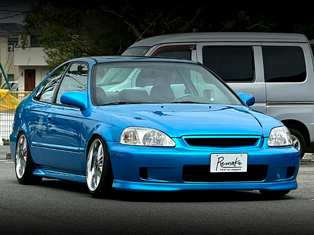 Front exterior of 2nd Gen CIVIC COUPE.