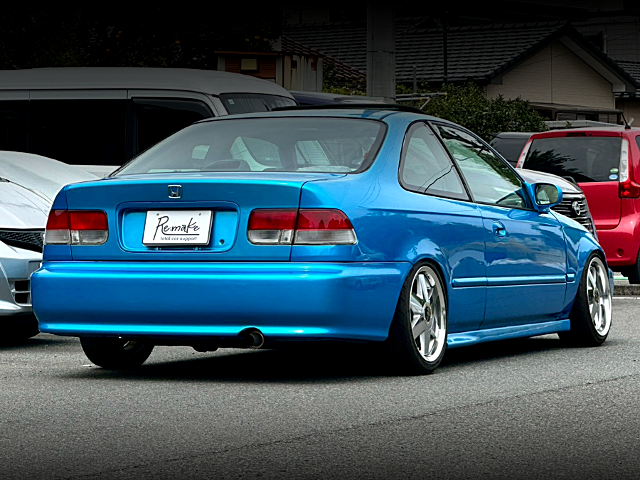 Rear exterior of 2nd Gen CIVIC COUPE.