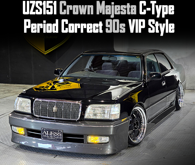 UZS151 Crown Majesta C-Type – Period Correct 90s VIP Style.