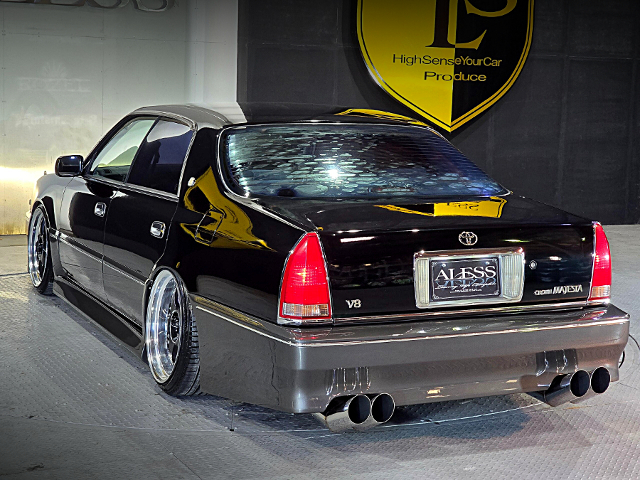 Rear exterior of VIP Style UZS151 Crown Majesta C-Type.