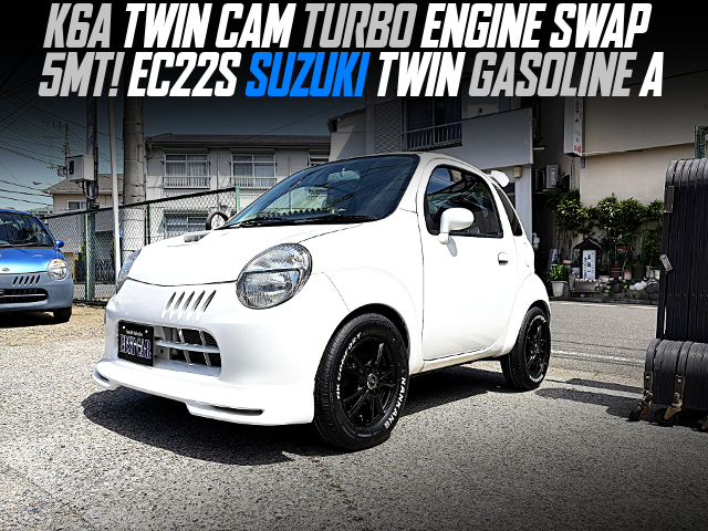 K6A TWIN CAM TURBO ENGINE swapped EC22S SUZUKI TWIN GASOLINE A of 5MT.