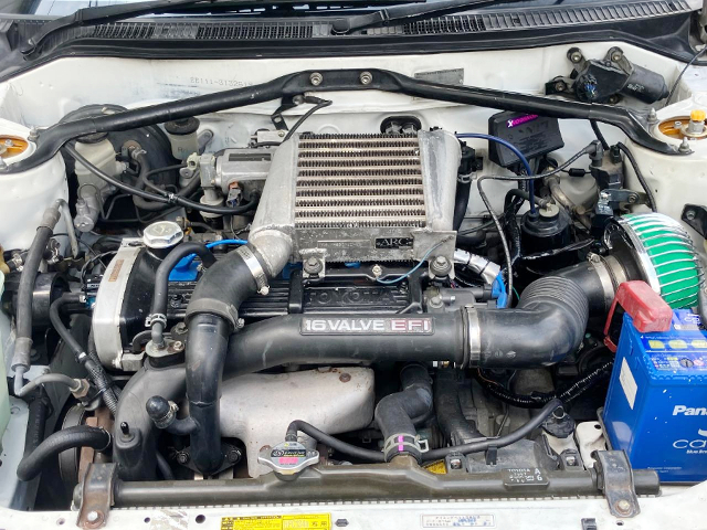 4E 1300cc turbo engine.