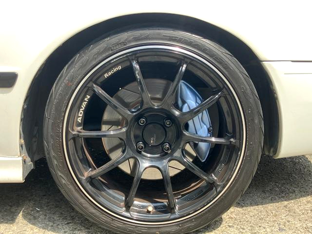 Rim and Brake Caliper.