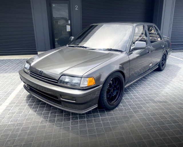 Front exterior of EF CIVIC SEDAN.