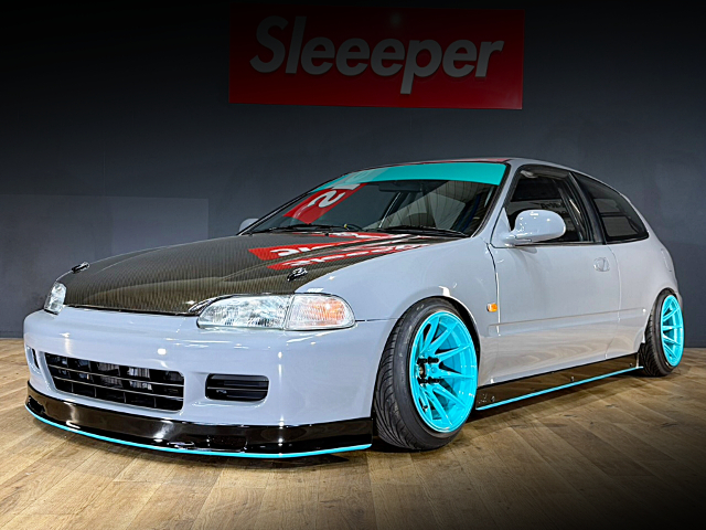 Front exterior of EG6 HONDA CIVIC SiR II.