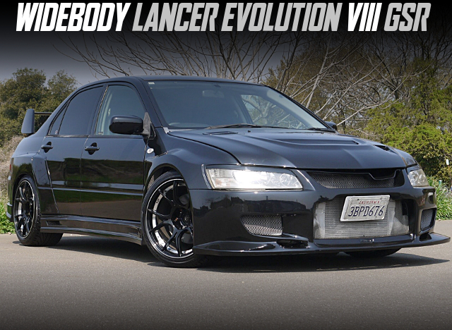 WIDEBODY LANCER EVOLUTION VIII GSR.