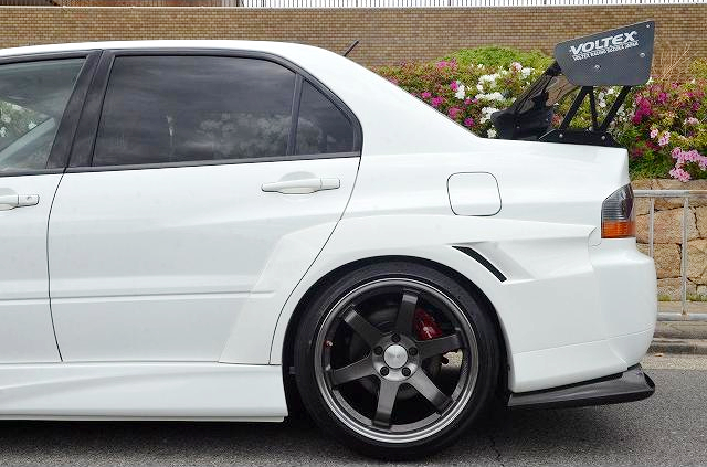 Rear Rim of WIDEBODY LANCER EVOLUTION VIII MR GSR.