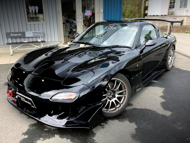 Front exterior of FD3S RX-7 TYPE-R BATHURST.