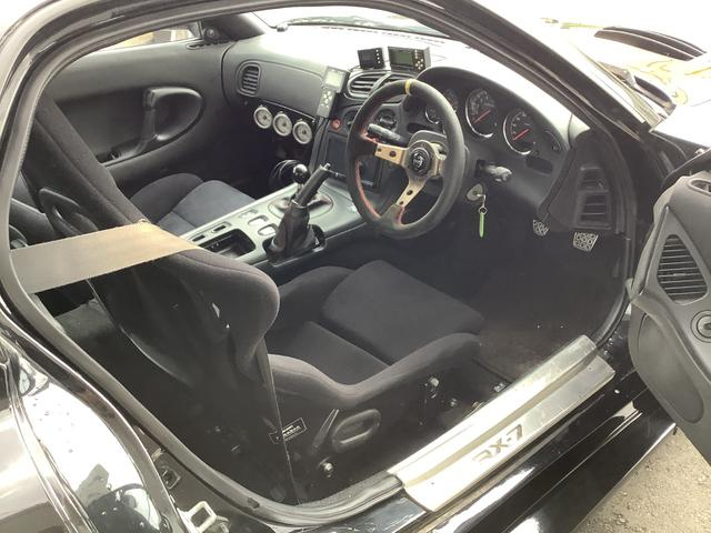 Interior of FD3S RX-7 TYPE-R BATHURST.