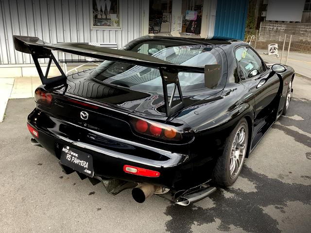 Rear exterior of FD3S RX-7 TYPE-R BATHURST.