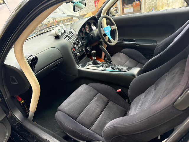 Interior of FD3S MAZDA RX-7 TYPE-R.