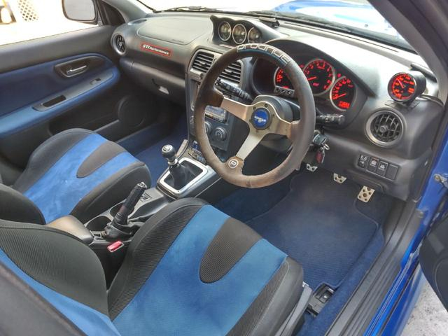 Dashboard of GDB IMPREZA WRX STI.