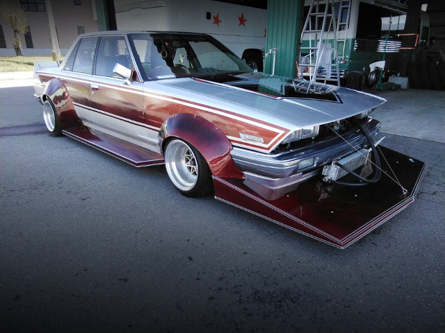 Front exterior of Kaido Racer GX71 Cresta.