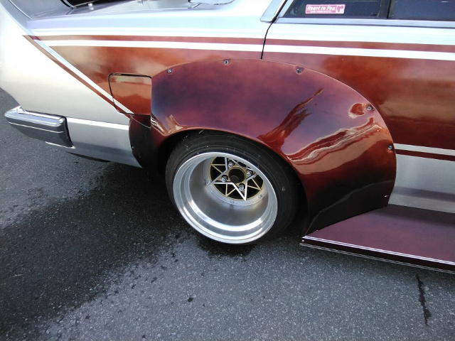 Rear Rim of Kaido Racer GX71 Cresta.