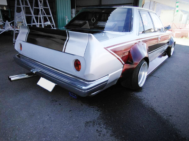Rear exterior of Kaido Racer GX71 Cresta.