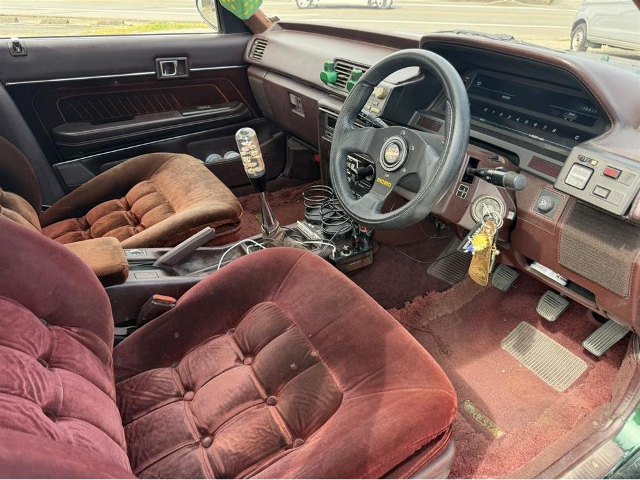 Interior of Kaido racer GX71 MARK II GRANDE TWIN CAM 24.