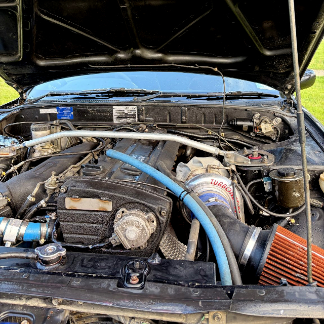 RB30+TURBONETICS SINGLE TURBO.