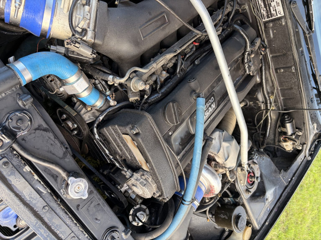 RB30DET turbo engine.