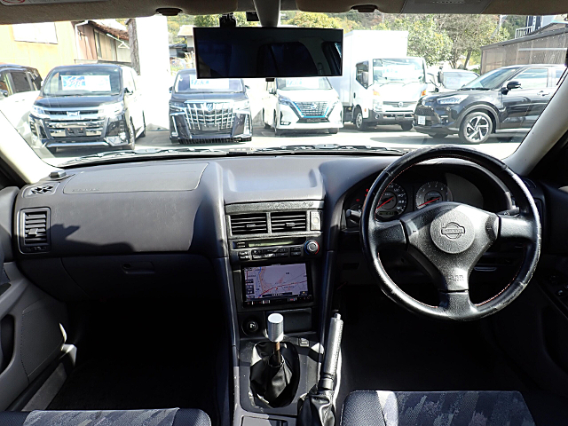 Interior of HR34 SKYLINE 4-DOOR GT.