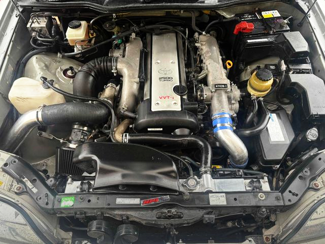 VVT-i 1JZ turbo engine.