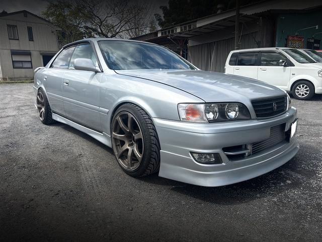 Front exterior of JZX100 CHASER TOURER-V.