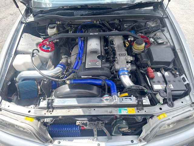 1JZ-GTE+HIGH FLOW TURBO.