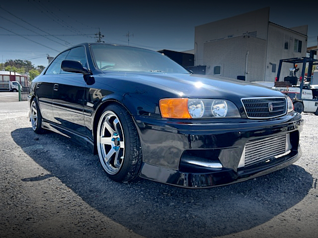 Front exterior of JZX100 CHASER TOURER-V.