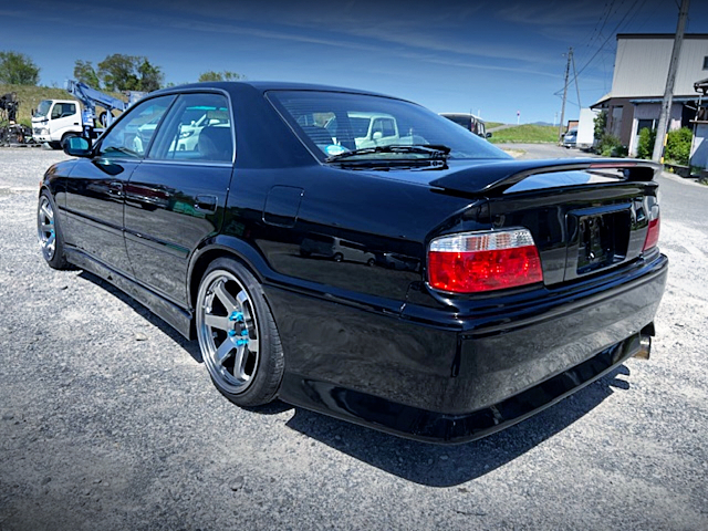 Rear exterior of JZX100 CHASER TOURER-V.