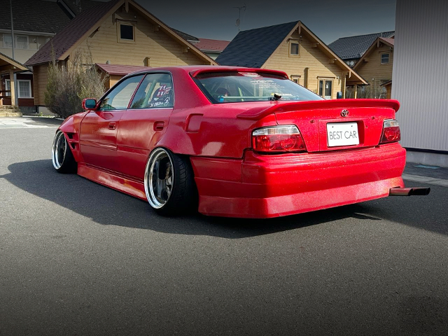 Rear exterior of ORIGIN Labo WIDEBODY JZX100 CHASER TOURER-V.