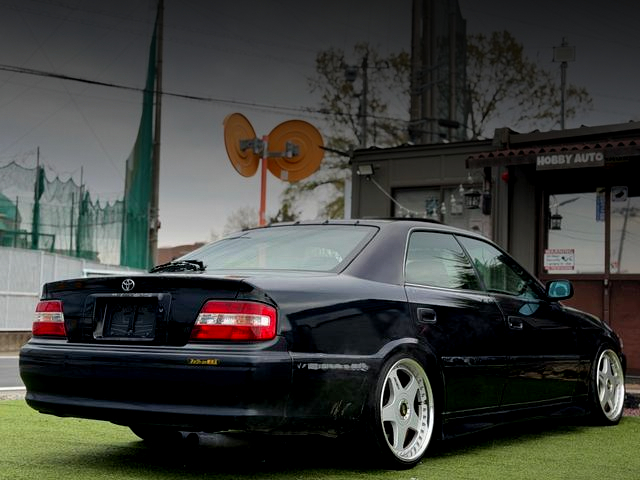 Rear exterior of JZX100 CHASER TOURER-V.
