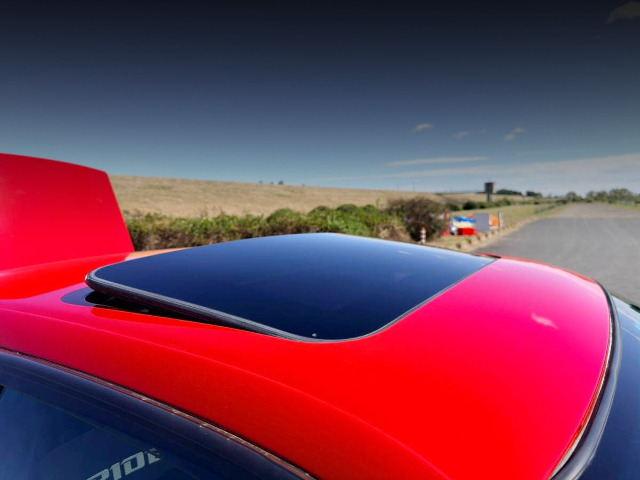 Sunroof of WIDEBODY JZX100 CHASER TOURER-V.