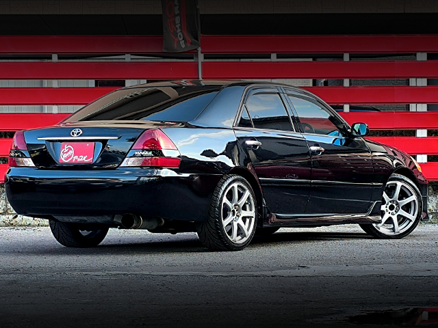 Rear exterior of JZX110 MARK II FORTUNA YAMAHA POWER.